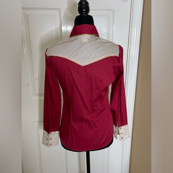 Vintage Avante West Shirt 9/10 See Measurements​​​​​​​​ - Picture 3 of 11